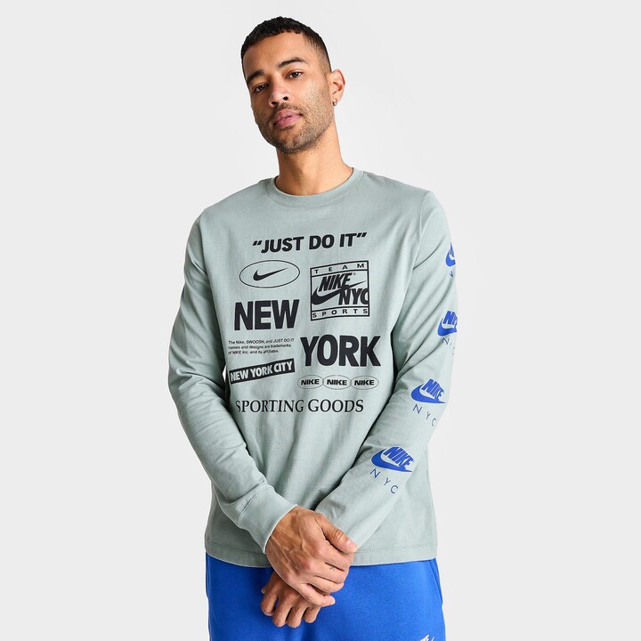 nike just do it long sleeve t shirt