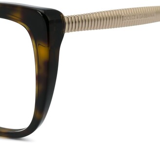 Dolce & Gabbana Eyewear Square Frame Glasses