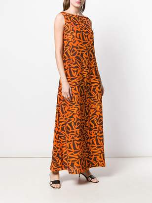 Aspesi orange silk dress