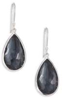 Thumbnail for your product : Ippolita Rock Candy Hematite, Clear Quartz & Sterling Silver Doublet Pear Drop Earrings