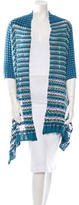 Thumbnail for your product : M Missoni Knit Open Cardigan
