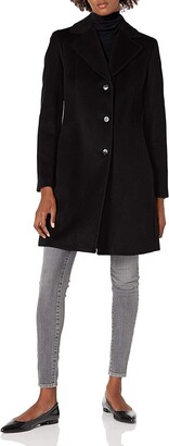 Calvin Klein Women's CW782699 Wool Blend Coat