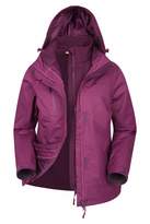 Thumbnail for your product : Warehouse Mountain Bracken Melange 3 in 1 Womens Waterproof Jacket