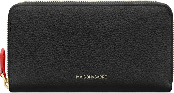 MAISON de SABRÉ Zip-Fastening Leather Wallet