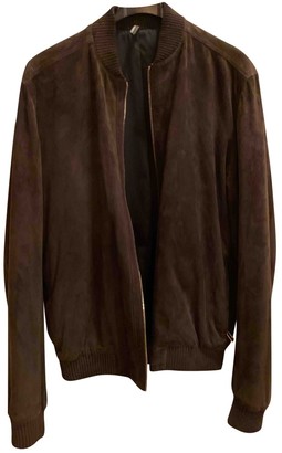 Christian Dior Brown Suede Jackets