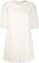 Thumbnail for your product : RED Valentino puff sleeve mini dress