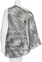 Thumbnail for your product : Missoni Asymmetrical One-Shoulder Tunic w/ Tags