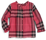 Thumbnail for your product : Burberry Toddler Girl's Check Blouse