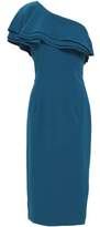 Thumbnail for your product : Black Halo Eve By Laurel Berman One-shoulder Ruffled Cady Dress