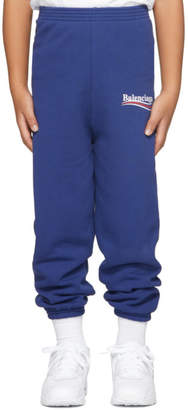 Balenciaga Boy Blue Campaign Logo Lounge Pants