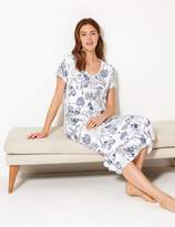 Thumbnail for your product : Marks and Spencer Cool comfort Cotton Modal Shell Nightdress