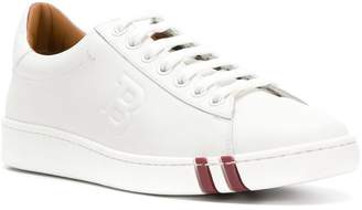 Bally stitched B sneakers