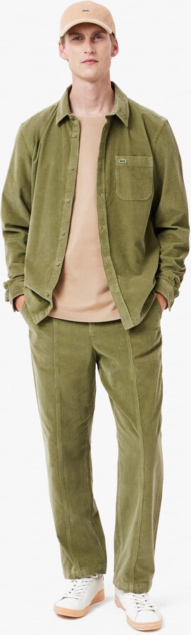 Lacoste Men's Relaxed Fit Velour Pants