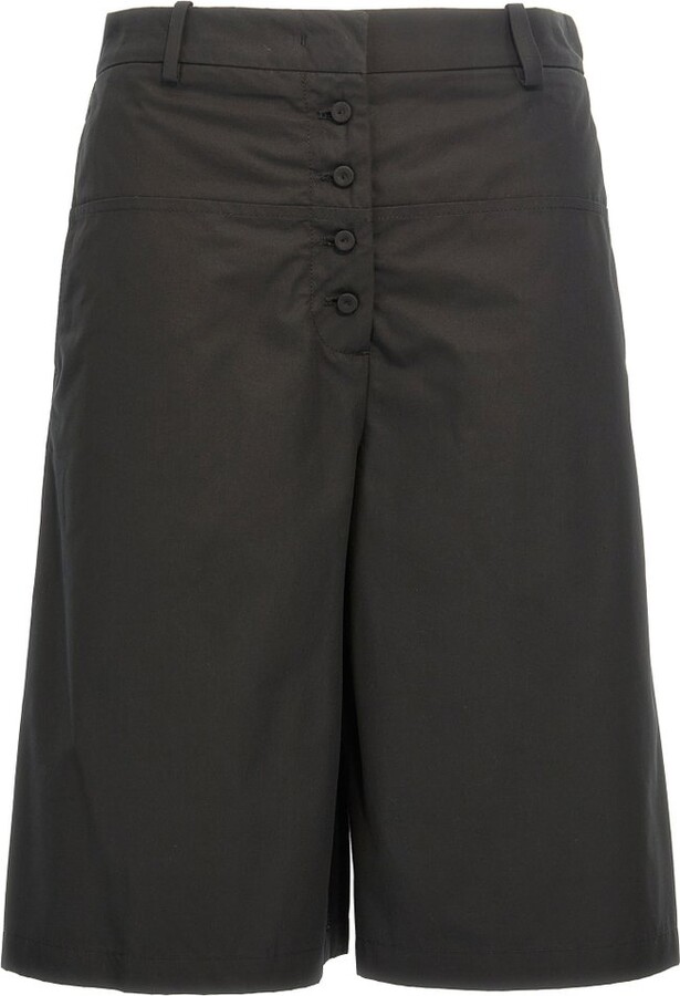 Jil Sander Poplin Tailored Shorts