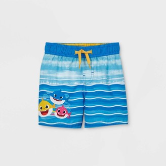 baby shark swim shorts