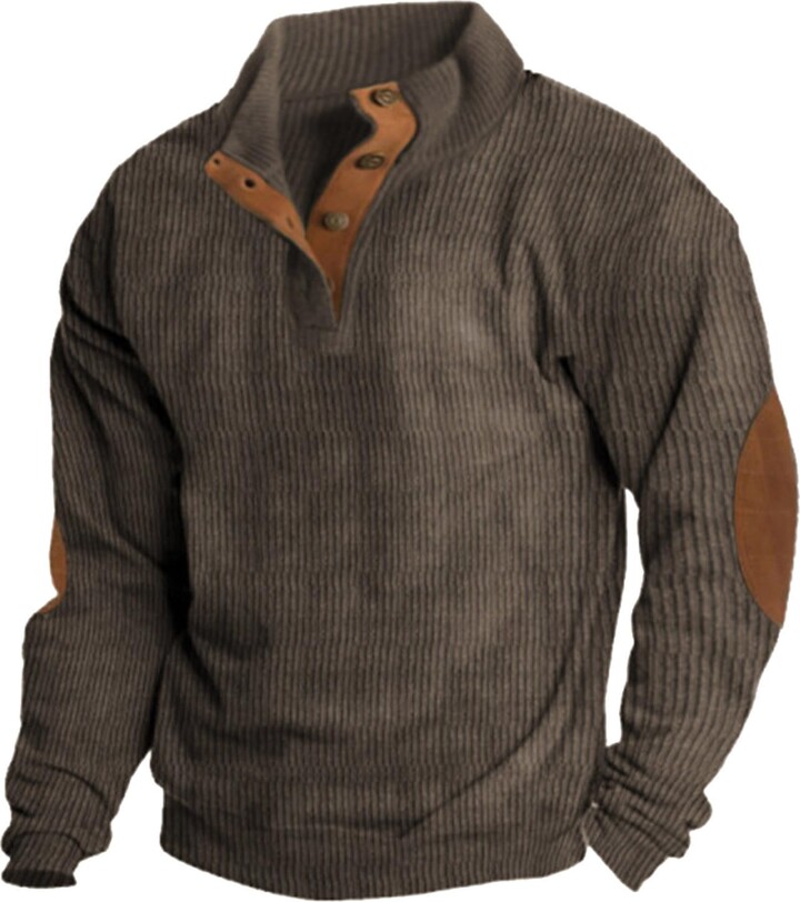 Generisch Pull En Tricot Côtelé Pour Femme - Col En V Croisé