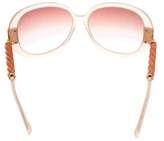 Thumbnail for your product : Oscar de la Renta Oversize Tinted Sunglasses