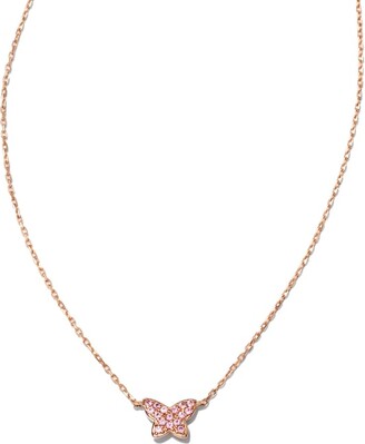 Kendra Scott Elisa Oval Pendant Necklace in Iridescent Drusy and Rhodium |  eBay