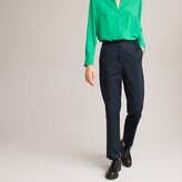 Thumbnail for your product : La Redoute Collections Cotton Satin Straight Chinos, Length 26.5"