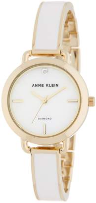 Anne Klein Women's Diamond Bracelet Watch, 24mm
