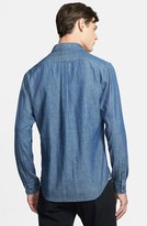 Thumbnail for your product : Marc by Marc Jacobs Trim Fit Selvedge Chambray Shirt