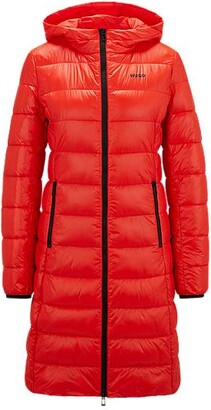 HUGO BOSS Regular-fit puffer jacket in water-repellent recycled fabric