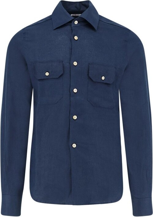 Kiton Ciro Paone Utility Pocket Shirt