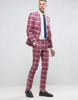 Thumbnail for your product : Noose & Monkey Super Skinny Suit Pants In Check