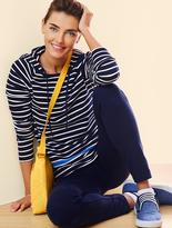 Thumbnail for your product : Talbots Weekend Terry Engineer-Stripe Hoodie