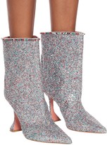 Thumbnail for your product : Amina Muaddi Mia embellished ankle boots