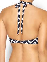 Thumbnail for your product : Milly Zig Zag Santorini Halter Bikini Top