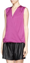 Thumbnail for your product : Nobrand Surplice neckline sleeveless blouse