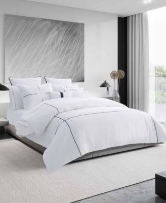 Vera Wang Zig Zag Cotton Sateen Comforter Sets