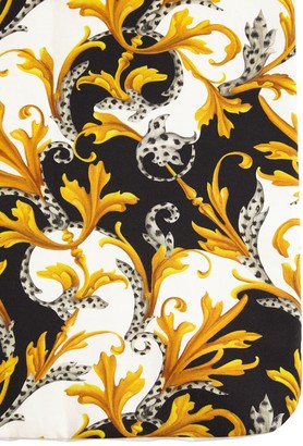 Versace Printed Cotton Jersey Blanket