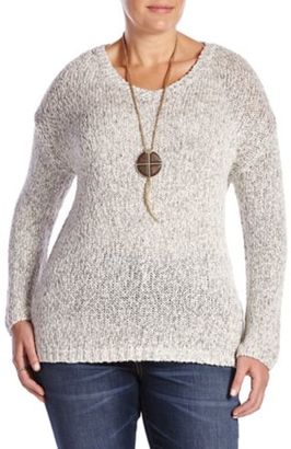 Lucky Brand Marled Sweater Tunic