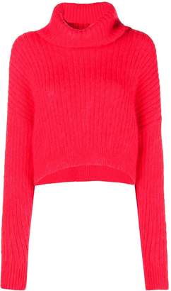 3.1 Phillip Lim Cropped Turtleneck Sweater