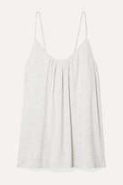 Thumbnail for your product : Skin - Lexie Stretch-jersey Camisole - Light gray