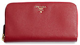 Thumbnail for your product : Prada Saffiano Metal Oro Wallet