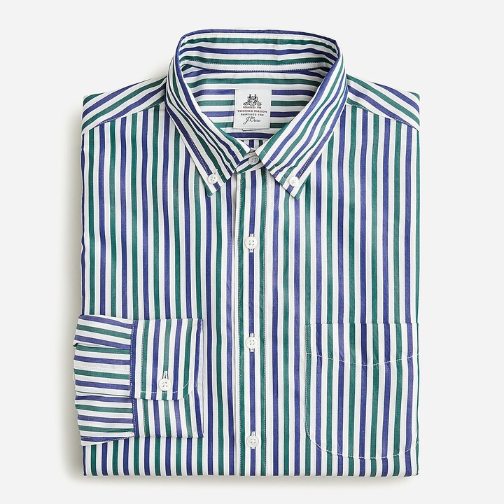 Orange And Blue Striped Shirt | Shop the world's largest 