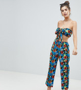 Thumbnail for your product : Reclaimed Vintage Inspired Tropical Print Trousers