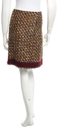 Prada Tweed Skirt