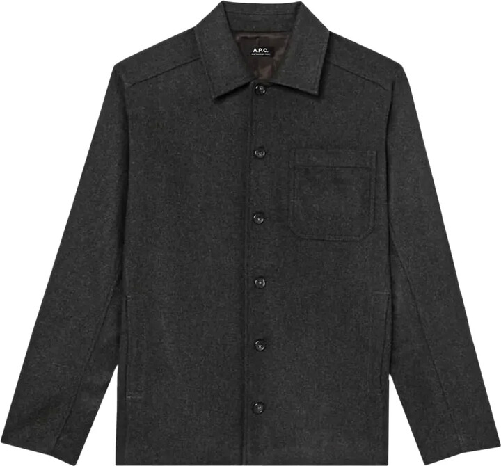 A.P.C. Chest-Pocket Button-Fastening Shirt Jacket