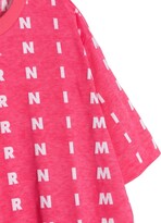 Thumbnail for your product : Marni Kids Maglietta logo-print short-sleeve T-shirt