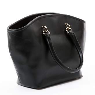 Vanessa Bruno Box Black Leather Handbag
