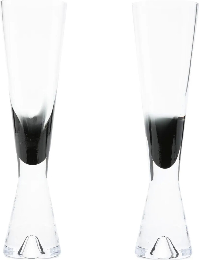 Tom Dixon Tank champagne glasses (set of two)