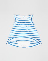 Thumbnail for your product : Petit Bateau Striped Bodysuit Dress - Babies