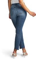 Thumbnail for your product : NYDJ Curves 360 By Side Slit Slim Straight Jeans