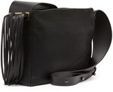 Thumbnail for your product : Lanvin Tribale Fringe Shoulder Bag, Black