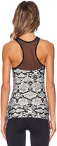 Thumbnail for your product : So Low SOLOW Mesh Animal Print Cami