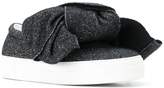 Thumbnail for your product : Joshua Sanders bow applique platform sneakers
